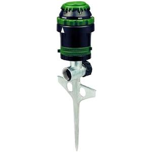 Orbit 58573N H2O-Six Gear-Drive Sprinkler on Metal T-Spike