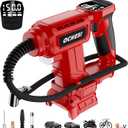 Cordless Tire Inflator Air Compressor for Milwaukee 18V Battery, 150PSI Portable LED Light Handheld Air Pump with Digital Pressure Gauge for Cars, Motorcycles, Bikes, Sport Balls(Only Tools)