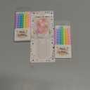 MTLEE Number 9 Birthday Candle with 12 Pcs Spiral Candles for Girls Macaron Pastel Rainbow Unicorn Pink Cake Topper for Sweet Theme Party Decoration