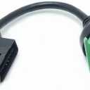 Right Angle OBD2 OBDII 16pin Male to J1939 Female Port OBD2 Cable for Diagnostic Tool & Code Reader & ELD Tracker