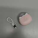 Automatic Electric Nail Clipper with LED Light & 2 Speeds with Nail Scraps Storage, USB Rechargeable Safety Fingernail Trimmer for Baby, Children, Kids, Adult, Seniors and Caregivers, Pink