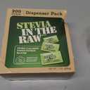 Stevia In The Raw Stevia Sweetener Packets, 200 Ct Box, 2 Pack, Zero Calorie Stevia Sugar Substitute Packets, No Erythritol or Artificial Flavors, Vegan, Gluten Free, Kosher, Low Glycemic Index, 7 Ounce (EXP 07/09/29)