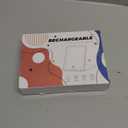 Travel Makeup Mirror with Lights, Rechargeable Portable Folding Compact Mirror Set with Tweezer, Lighted Makeup Mirrors with 72 LED 3 Color Light Modes, Dimmable Touch Screen LED Mirrors (White)