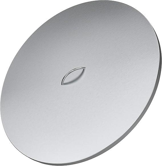 Stanbroil 34-Inch Round Fire Pit Cover - 304 Stainless Steel Fire Pit Lid for Patio Firepit, 31” Drop-in Fire Pit, Heavy-Duty & Rust Resistant Firepit Cover