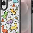 Magnetic for Samsung Galaxy S25 Edge Magsafe Case Cute Aesthetic - Durable Shockproof 6.6 ft Drop Impact Phone Case Cover with Funny Fashion Africa Design 6.7" Black