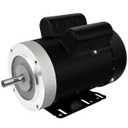 Electric Motor, 1.5HP Air Compressor Motor, Single Phase Motor 1750RPM 56C 115/230V 5/8"Shaft Diameter CW/CCW TEFC IP55 60HZ