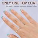 Misssix French Gel Nail Tips, 160Pcs French Tip Press on Nails Short Square, No Need to File Tips Pre-lasting, Fake Nails for Nail Art DIY 16 Sizes