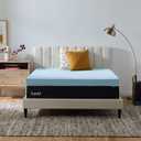 Lucid 4 Inch Memory Foam Mattress Topper, Twin XL Size Cooling Gel Bed Topper Preassure-Relieving Ultra Plush Feel Ventilated Breathable Design CertiPur Certified - Dorm Room Essentials