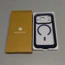 Miracase Magnetic for iPhone 17 Pro Case 6.3" [Compatible with MagSafe] Full-Body Phone Case with Built-in Glass Screen Protector & Camera Control,Drop Proof iPhone 17 Pro Cover, Dark Blue