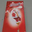 2025 Upgraded Climbing Santa Claus on Rope, Animated Electric Musical Christmas Ornament with 3 Modes, Secure Tree Hook & Reinforced White PVC Case, Heartwarming Holiday Decoration Gift