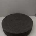 Boardwalk BWK4020BLA Standard Floor Pads, 20" Diameter, Black (Case of 5)