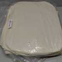 LONBET Laundry Basket with Lid, Made from Breathable Fabric | Aesthetic Clothes Hampers for Laundry with Side Handles & Sturdy Bamboo Frame (40 Gallons - Double, Beige)