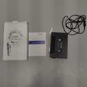 Elook Car Cassette Aux Adapter Kit, with A Smartphone to 3.5 mm Headphone Jack Adapter for Phone, MP3 ect. Black