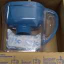 Brita Metro Water Filter Pitcher with SmartLight Change Indicator, BPA-Free, Replaces 1,800 Plastic Water Bottles a Year, Lasts Two Months, Includes 1 Filter, Small - 6-Cup Capacity, Turquoise