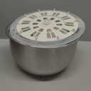 6L-Stainless Steel Salad Rotator, Vegetable Dishwasher,Lettuce Cleaner and Dryer, Kitchen Strainers.