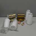 kudos Bathroom Sconces Set of 2,16inches Gold Wall Sconces, Modern Bathroom Light Fixtures with Milk White Glass, Dimmerable 3000K/4000K/5000K for Bedroom Hallway, KDVL13-GD-2PK