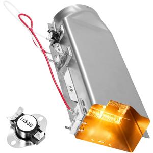 Dryer Heating Element Kit for LG DLE2516W DLE4970W DLE7100W DLE7300VE DLE1310W DLEX3470V DLEX8000V DLE5977W DLE1501W DLE6100W DLE1101W DLE7300WE DLE5955W DLEX3700V DLEY1201V DLE1501W Dryers