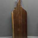 PICNIC TIME Artisan 24" Acacia Charcuterie Board with Raw Wood Edge, Wooden Cutting Board with Handle, All-Purpose Serving Platter, Decorative and Reversible Serving Plank (Acacia Wood)