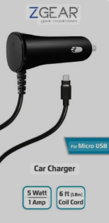 ZGEAR Fast Car Charger