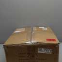 Faux Jute Non-Slip Area Rug, 6x9 Washable Pet-Friendly Floor Mat for Living Room, Bedroom, Entryway, Machine Woven Durable Scratch Resistant Carpet, Brown