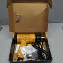 SEEKONE Heat Gun 1800W 122-120250- 650Fast Heating Heavy Duty Hot Air Gun Kit Variable Temperature Control Overheat Protection with 4 Nozzles for Crafts, Shrinking PVC, Stripping Paint(5.2FT)