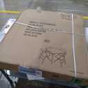 Flash Furniture Madison 5-Piece Folding Card Table and Chairs Set, Portable Event Table and Chairs Set, Black