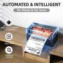 PEDOOLO Label Printer, 4x6 Shipping Label Thermal Printer for Packages, Bluetooth Conection and Compatible with Android, iPhone, Windows, Mac, Chromebook, Amazon, UPS, USPS, FedEx, Shopify
