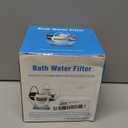 Feels Like Om Advanced Bathtub Water Filter - 10-Stage Filtration - Bath Filter for Tub Faucet - Bath Filter Reduces Chlorine & Heavy Metals, Balances pH, Infuses Vitamin C - BPA-Free - Easy Install