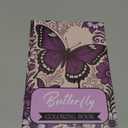 Liliful 144 Pcs Butterfly-Themed Coloring Book Bulk for Adults Mini Butterfly Theme Drawing Book with Garden Flower Insect Patterns Party Favors Goodie Bag Filler and Holiday Gifts