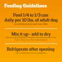 Pedigree Chopped Ground Dinner Adult Soft Wet Dog Food with Beef, 22 oz. Cans 12 Count (EXP 10/14/27)