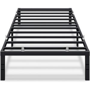 SONGMICS HOME Twin Size Bed Frame, Metal Platform Bed Frame, 14 Inch