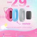iClever Noise Cancelling Headphones for Kids, SNR 29dB Safety Noise Reduction Ear Muffs for Autism Sensory &Concentration Aid, Ear Hearing Protection for Fireworks/Event/Monster Jam/Concert