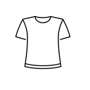 Women's T-Shirt, Black Color, Size 3XL