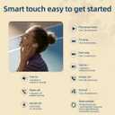 SoundMAGIC T60BT True Wireless Earphones in Ear Bluetooth Headphones with Microphone HiFi Stereo Sports Earbuds Waterproof White