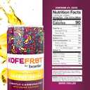 KOFEFRUT by beaniac Caffeinated Energy Drink, Lemon, Lightly Carbonated, Reduced Sugar, 80mg Caffeine, Polyphenols, Antioxidants, Vitamin C, 12 Fl Oz Can (Pack of 4) (EXP 08/31/26)