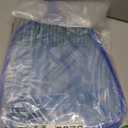 Tavaleu Pool Skimmer Net, Deep Pool Leaf Net with Reinforced Frame, Large Capacity Rake Net for Cleaning, Debris Pickup Removal