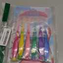 Kids Toothbrush Suction Cup with Covers, Toddler Toothbrush Soft Bristles, Child Toothbrush Suction Cups For Easy Access, Toddler Toothbrushes Handles Perfect For Tiny Hands of Boys and Girls (6 Pack)