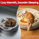 Gelbesty Original Pet Heating Pad Microwave, Snuggle Warming Safe Outdoor Newborn Kitten Puppy Pet Bed Warmer, Gel Reusable Heat Disc, Waterproof Heating Disk for Dog Cat Rabbit and Guinea Pig Gifts