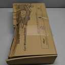 Zoratoo Cat Window Sill Perch with Large Bolster, Easy to Adjust & Assemble Cat Window Seat for Windowsill & Bedside, Pet Hammock Bed for Large Cats and Kittens (Grey, L)