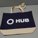 O HUB Logo Tote Bag, Small Size