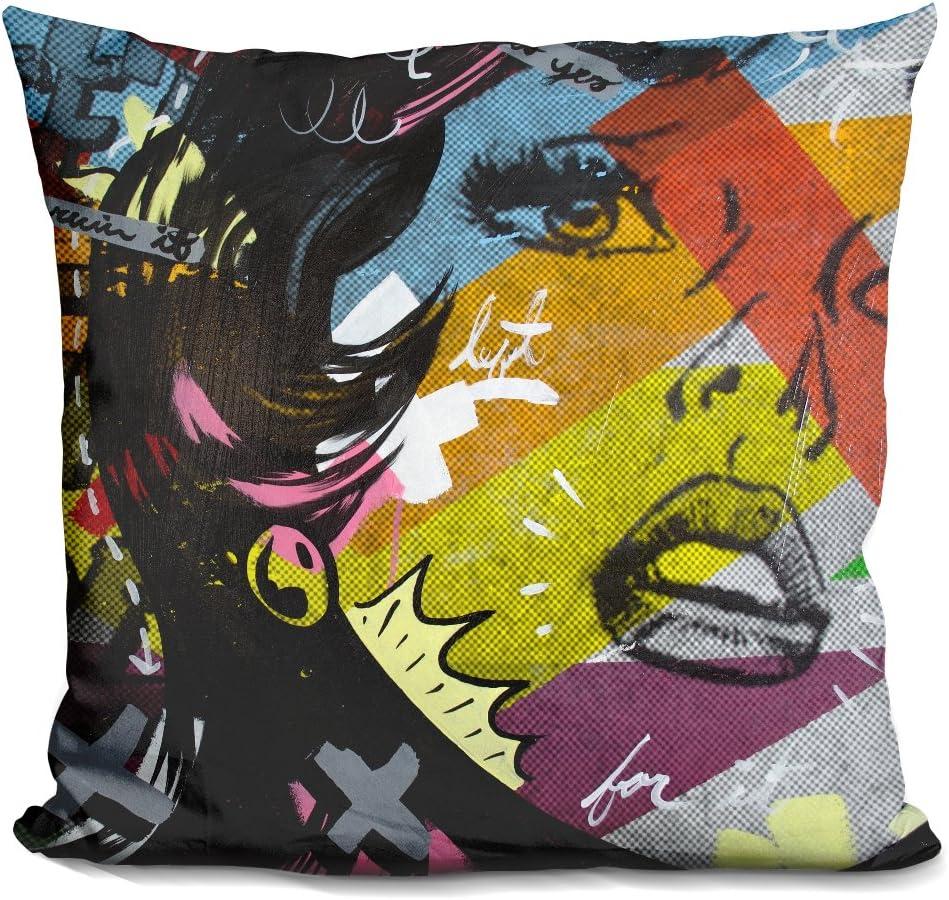 LiLiPi Left of Yes Decorative Accent Throw Pillow