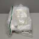 2 Pack Clear Tarp Medium Duty Waterproof Outdoor Tarp Coverwith Grommets for Plant, Greenhouse, Garden, Chicken Coop, Patio, Furniture 8x10ft