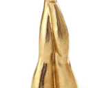 Golden Legs Sculpture Elegant Resin Home Decor Legs Statues Versatile Indoor/Outdoor Ornament, Bedroom, Office Desktop, Cabinets, Perfect (Straight Leg)