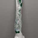 Kenney KN55250 Davenport Ball End Petite Caf Decorative Window Curtain Rod, 28-48" Adjustable Length, White Finish, 1/2" Diameter Steel Tube