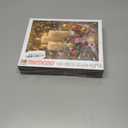 Red Christmas Stocking Jewels Ornaments Gift Boxes 1000 Piece Puzzle for Adults Beginners DIY Craft Challenging Family Activity 27x20 Inches (Christmas Decorations-01)