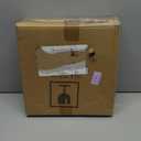 Set of 3 Orange Cake Stands, Metal Round Cake Holder Dessert Pie Pizza Display Stand 8" 10" 12" Serving Tray Halloween Decoration for Wedding Celebration Party Birthday Baby Shower