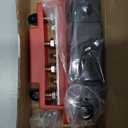 Power Distribution Block 12V 250A Bus Bar 4 x 5/16" Stud Marine, 6 x #8 Screws Terminals Block (Pair - Red & Black)