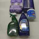 Swiffer Power Mop Refill Solution, Floor Cleaner; Dr Teal's Foaming Bath with Pure Epsom Salt, ; Ty-D-Bol Ultra Foam Toilet Bowl Cleaner;Dawn Platinum Dishwashing Liquid;Simple Green