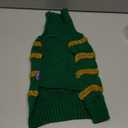 cyeollo Dog Sweater Dog Christmas Sweaters Turtleneck Glitter Holiday Doggie Clothes for Cold Weather Winter Pet Outfits for Dogs (Medium)