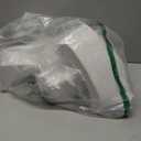 Kigley 3 Pcs Velvet Jewelry Display Bust Necklace Display Stand Necklace Mannequin Holder Stands for Selling Trade Shows Props (White)